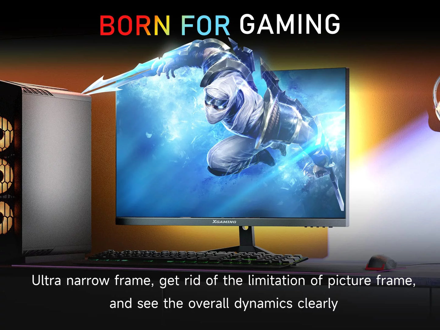 27-Inch 165Hz Gaming Monitor, 1440P Gaming Monitor, QHD 2K(2560X1440) PC Monitor image 9