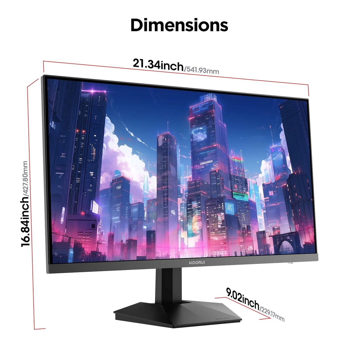 24" 2K Gaming Monitor, 180Hz QHD Computer Monitor, New Pc Monitor, G2421V image 1