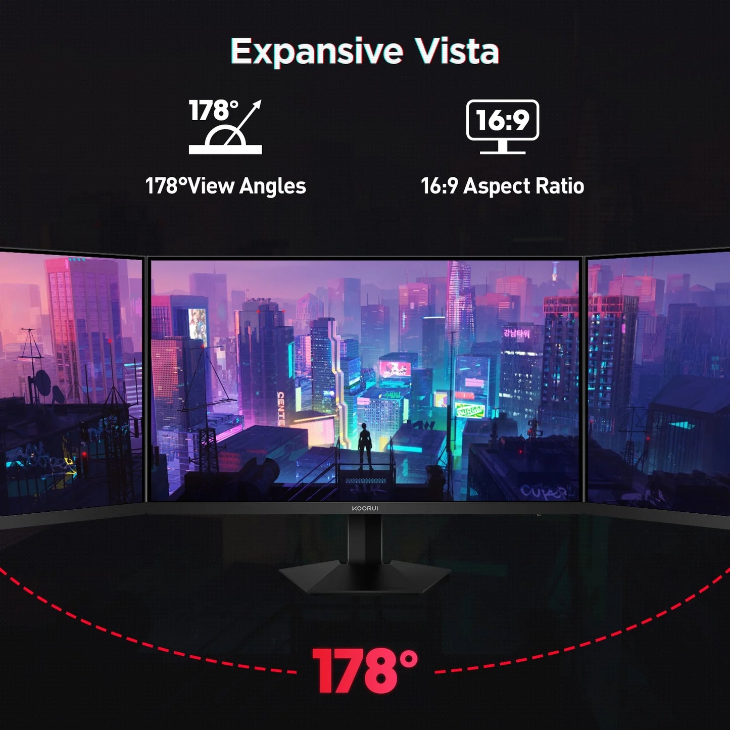24" 2K Gaming Monitor, 180Hz QHD Computer Monitor, New Pc Monitor, G2421V image 6