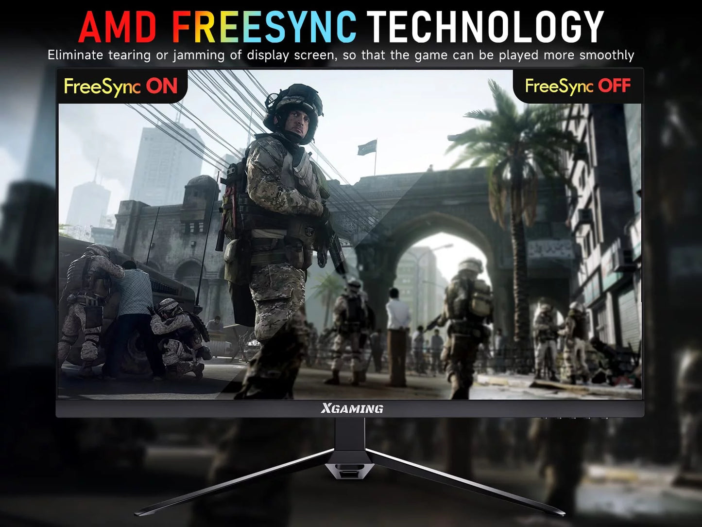 27-Inch 165Hz Gaming Monitor, 1440P Gaming Monitor, QHD 2K(2560X1440) PC Monitor image 4