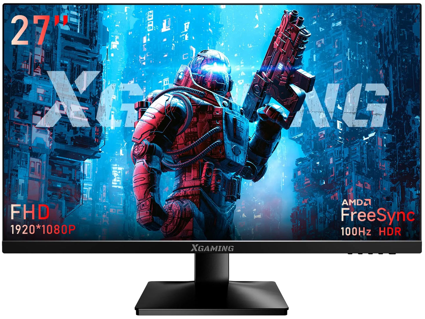 27-Inch Computer Monitor, 1080P 100Hz Gaming Monitor, FHD IPS Display (1920X1080 image 8