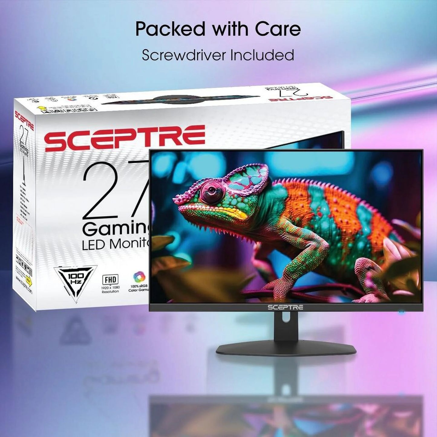 27" Freesync Computer Monitor, Black, E275W-FW100T image 2
