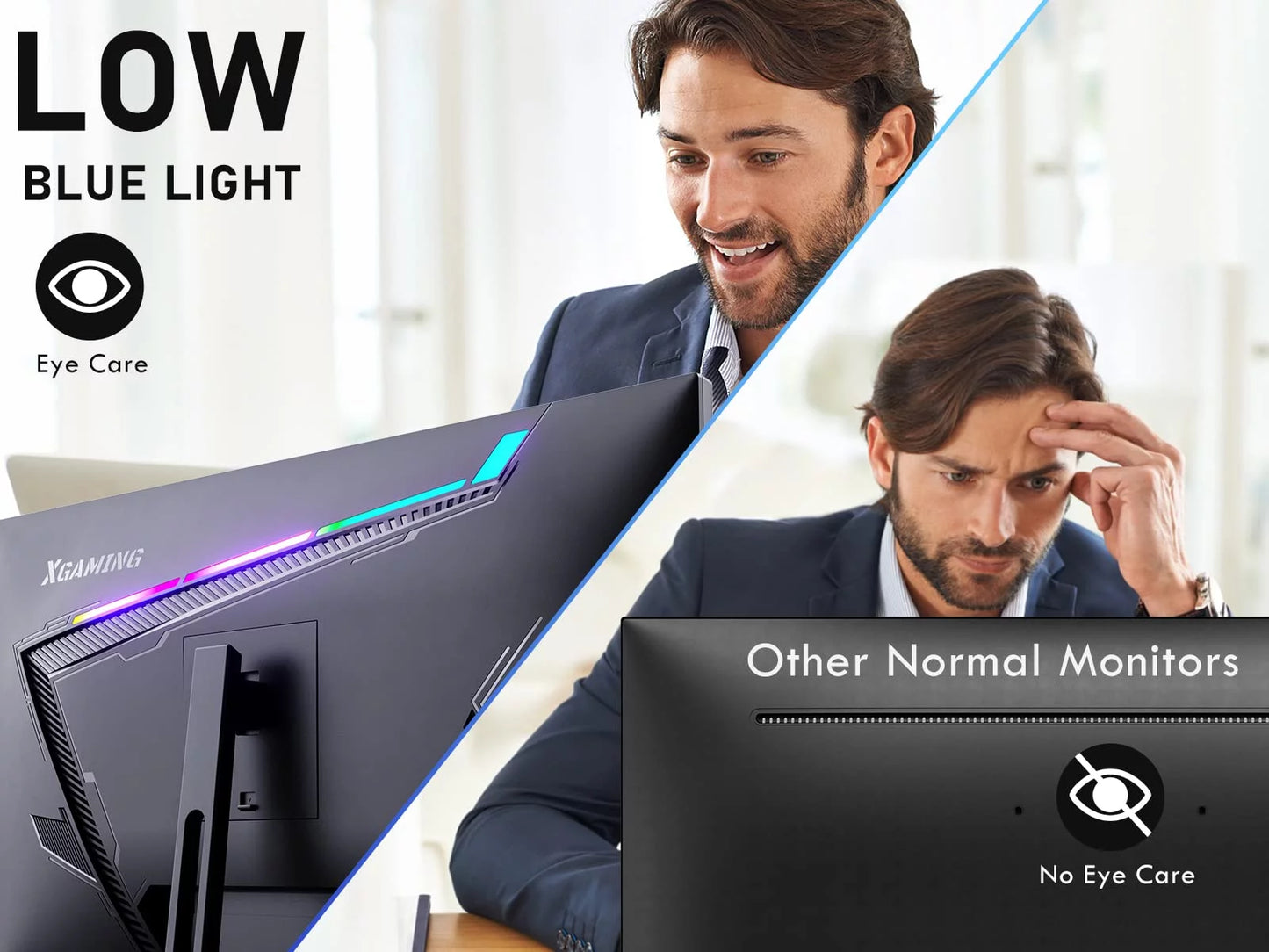 27-Inch 165Hz Gaming Monitor, 1440P Gaming Monitor, QHD 2K(2560X1440) PC Monitor image 2
