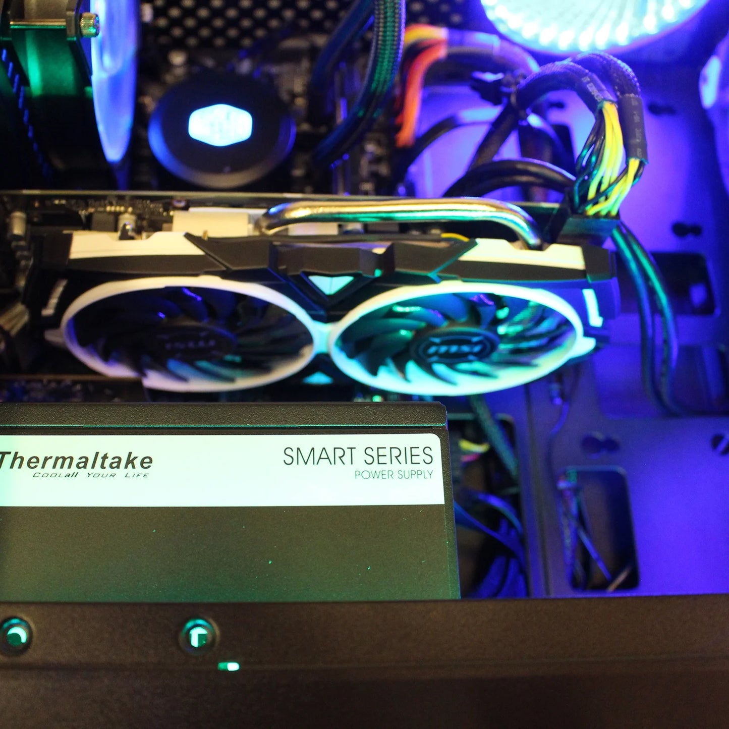 Custom  Ryzen Gaming PC AMD Ryzen 5 3400G 3.7Ghz Quad-Core 16GB Crucial Ballisti image 1