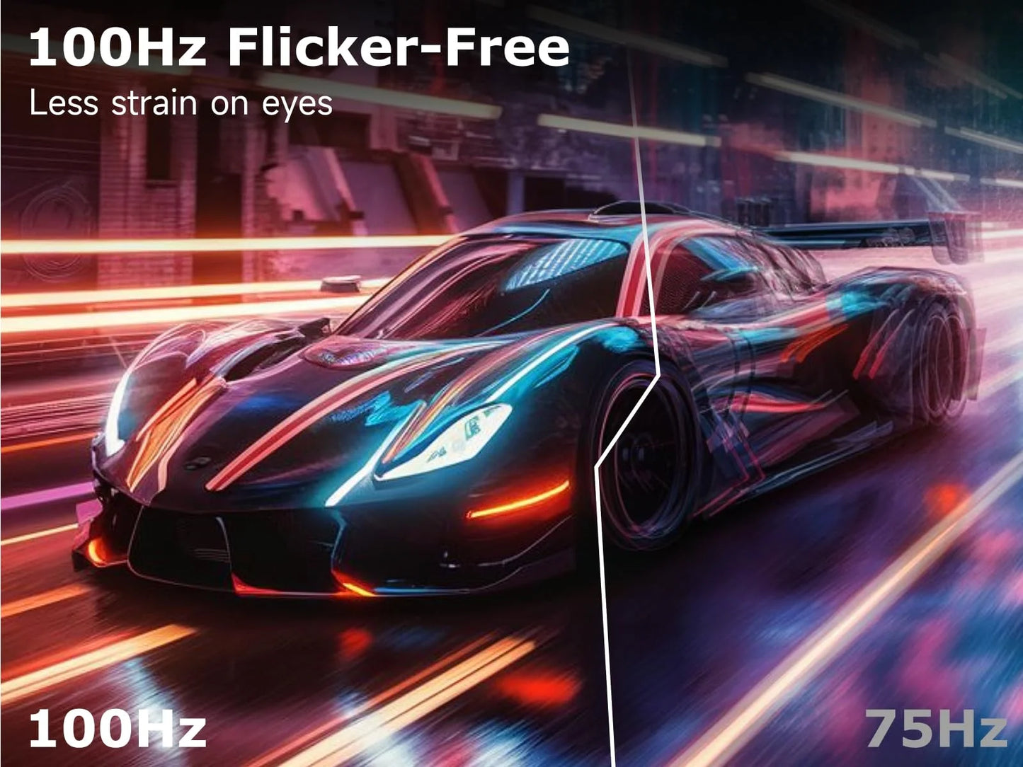 27-Inch Computer Monitor, 1080P 100Hz Gaming Monitor, FHD IPS Display (1920X1080 image 3