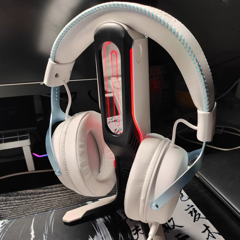 Original MCHOSE V9 Pro Customized Gaming Headphone Tri-mode Esports Earphones Hi image 5
